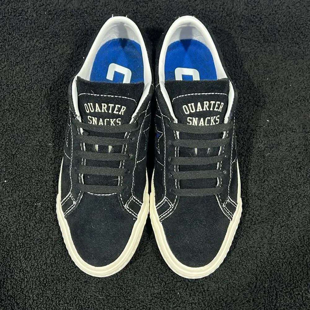 🔥🔥 Converse CONS X Quartersnacks One Star Pro Sneakers Black Size 6.5 - PERFEC - Picture 8 of 15